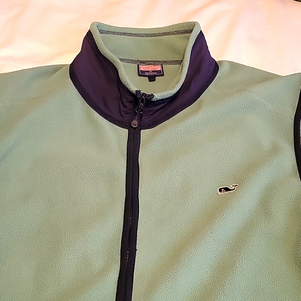 Vineyard Vines Vest Mint/Navy